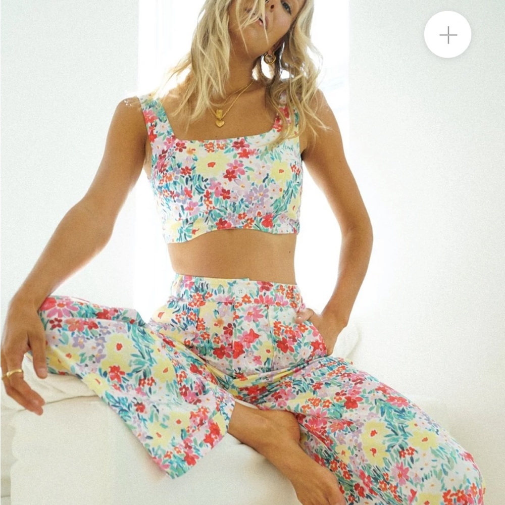 Midsummer Trouser Set French Floral